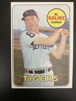 1969 Topps - #410 Al Kaline Detroit Tigers Hall of Fame
