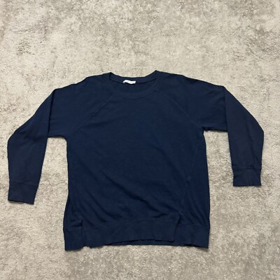 Zara Raglan Crew Zara Pullover Size L Womens Blue Raglan Long Sleeve Crew Neck Sweater ...