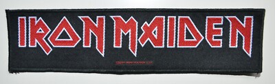 IRON MAIDEN - Logo Superstrip - 20 cm x 5,2 cm - Patch - 165711