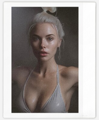 Art model Magda Instax Wide Instant Film Print