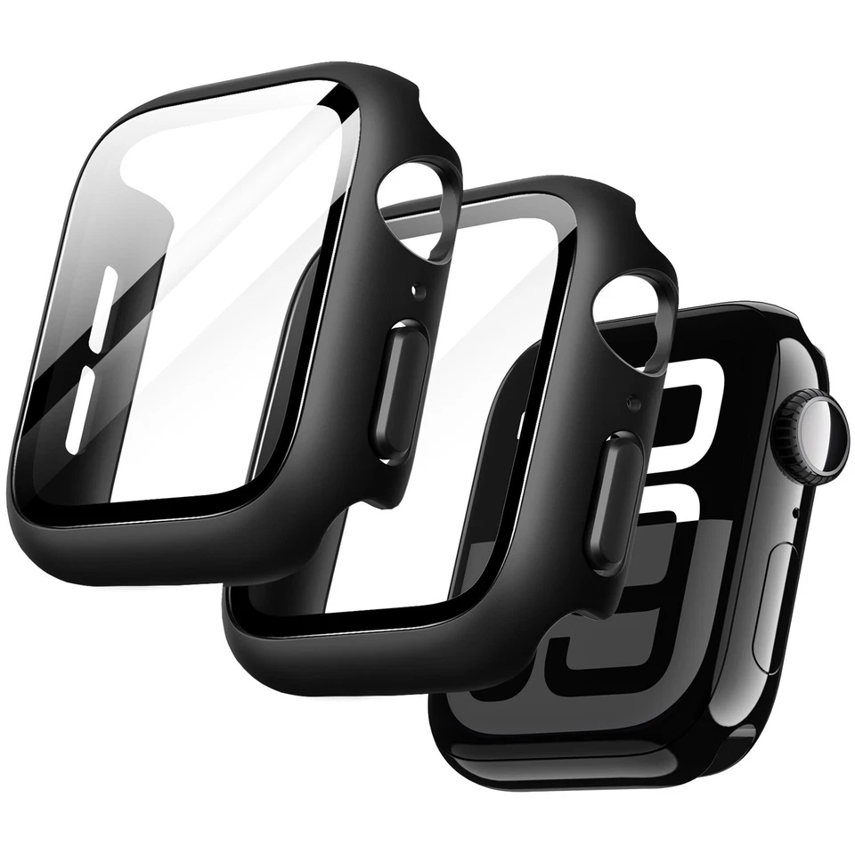 JETech Case with Screen Protector for Apple Watch Series 11/10 46mm, 2 Pack