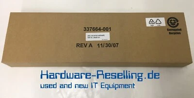 Neuf HP 337664-001 1U Rack Montage Schienen Kit Montage 336050-001 KVM Switch - Photo 1/2