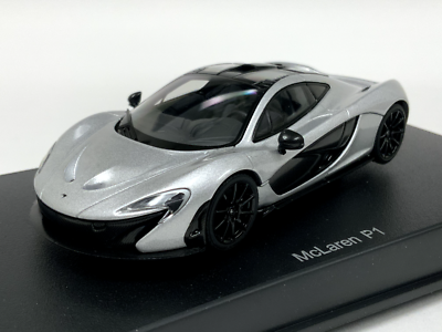 1/43 AutoArt McLaren P1 in Ice Silver 56013 CF085 | eBay