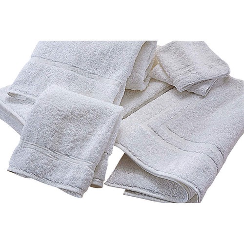 MARTEX 7132356 Bath Towel,54 in L,White 15V557
