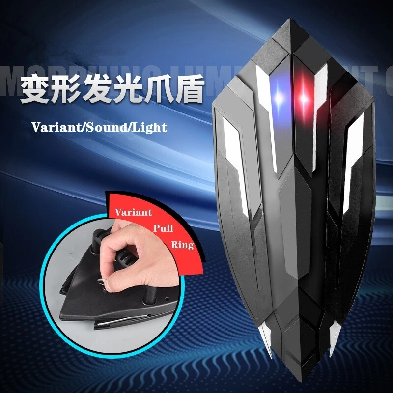 Marvel Capitán América Variante Garra Escudo Niños Juguete Sonido y Luz Escudo Regalo Foto 2 de 4