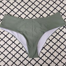Zaful Olive Green Bikini Bottoms Size XL 10