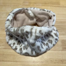 Cheetah White  Fur Scarf (Magnetic)  (Retails $25)
