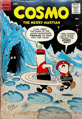 Cosmo the Merry Martian 9 Archie Comics 1958 