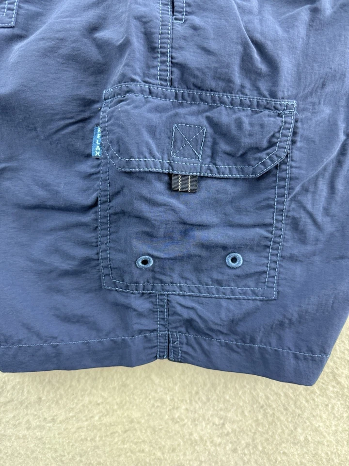 Tommy Bahama Hombres Bañador Pantalones Cortos Talla XL W38-40 Azul Forrado Bolsillo Carga 6” Foto 2 de 4