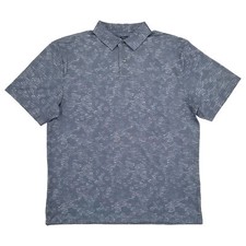 Ben Hogan Mens Tradewinds Gray Cloud Short Sleeve Performance Polo Shirt