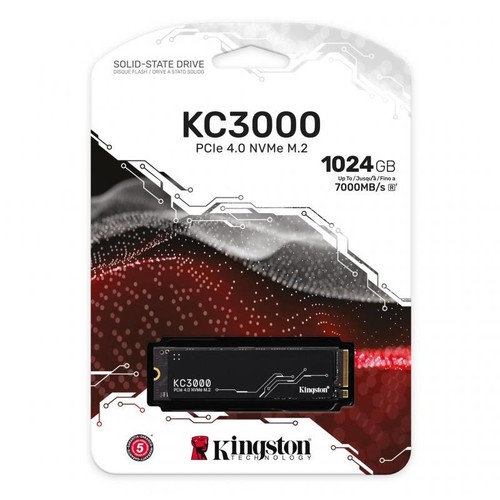 Kingston Technology KC3000 M.2 1024GB PCI Express 4.0 3D TLC NVMe - Picture 3 of 3