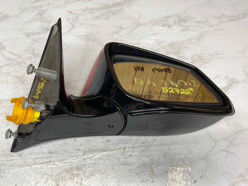 Espelho de porta BMW 640I 16 a 19 lado direito vermelho aquecido escurecimento automático OEM 51167394126 - Imagem 2 de 4