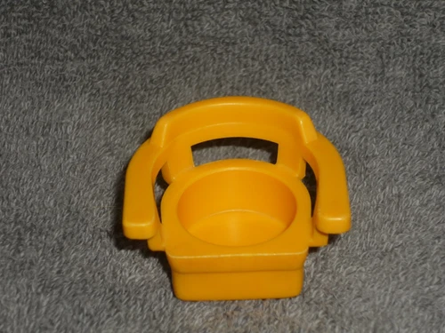 Fisher Price Little People Vintage Light Orange Chair for Table