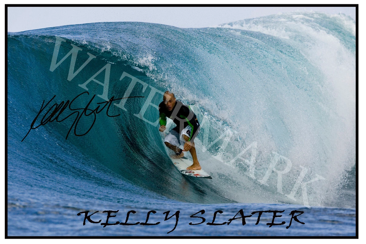 Kelly slater outlet signed surfboard