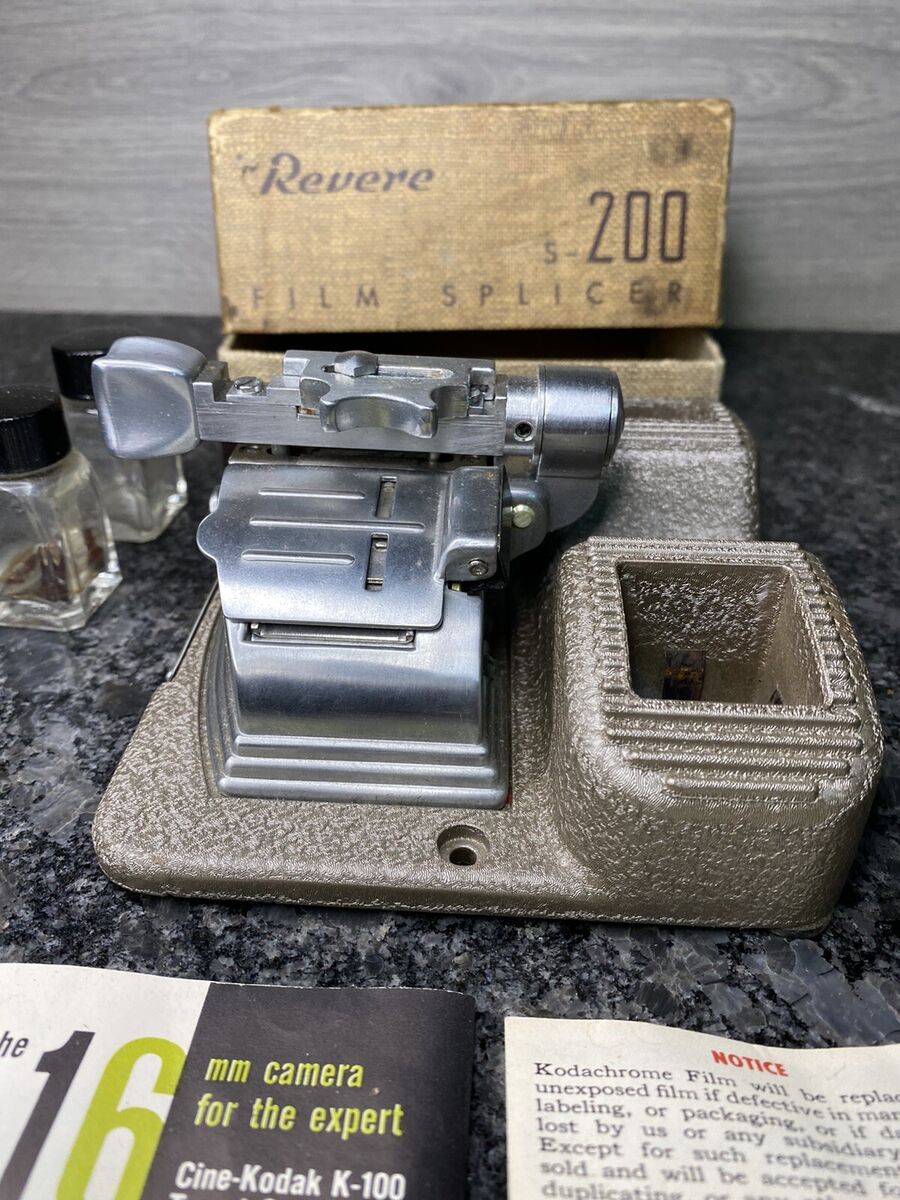 ANTIQUE CAMERA FILM SPLICER REVERE