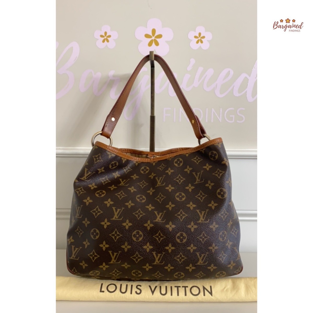 Authentic Louis Vuitton Monogram Canvas Leather Delightful PM 