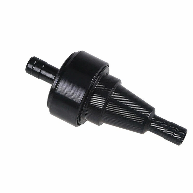 Filtro de combustible universal negro M6 de 1/4"" para moto todo terreno para Yamaha Harley Foto 4 de 4