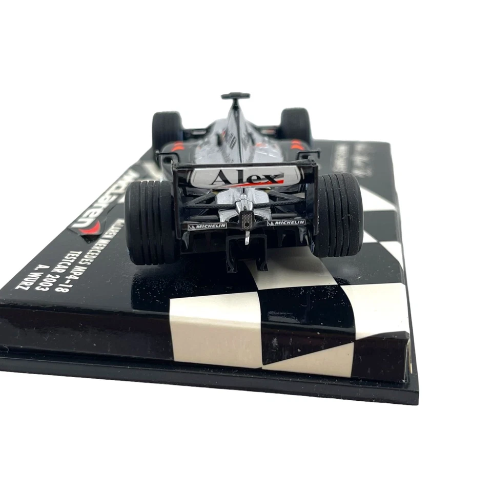 Modellino F1 Minichamps 1/43 McLaren Mercedes MP4-18 Testcar 2003 A.Wurz - Immagine 3 di 4