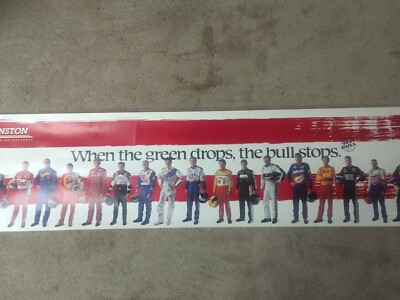 Vtg 20 Drivers Poster The Winston Charlotte Motor Speedway May 17