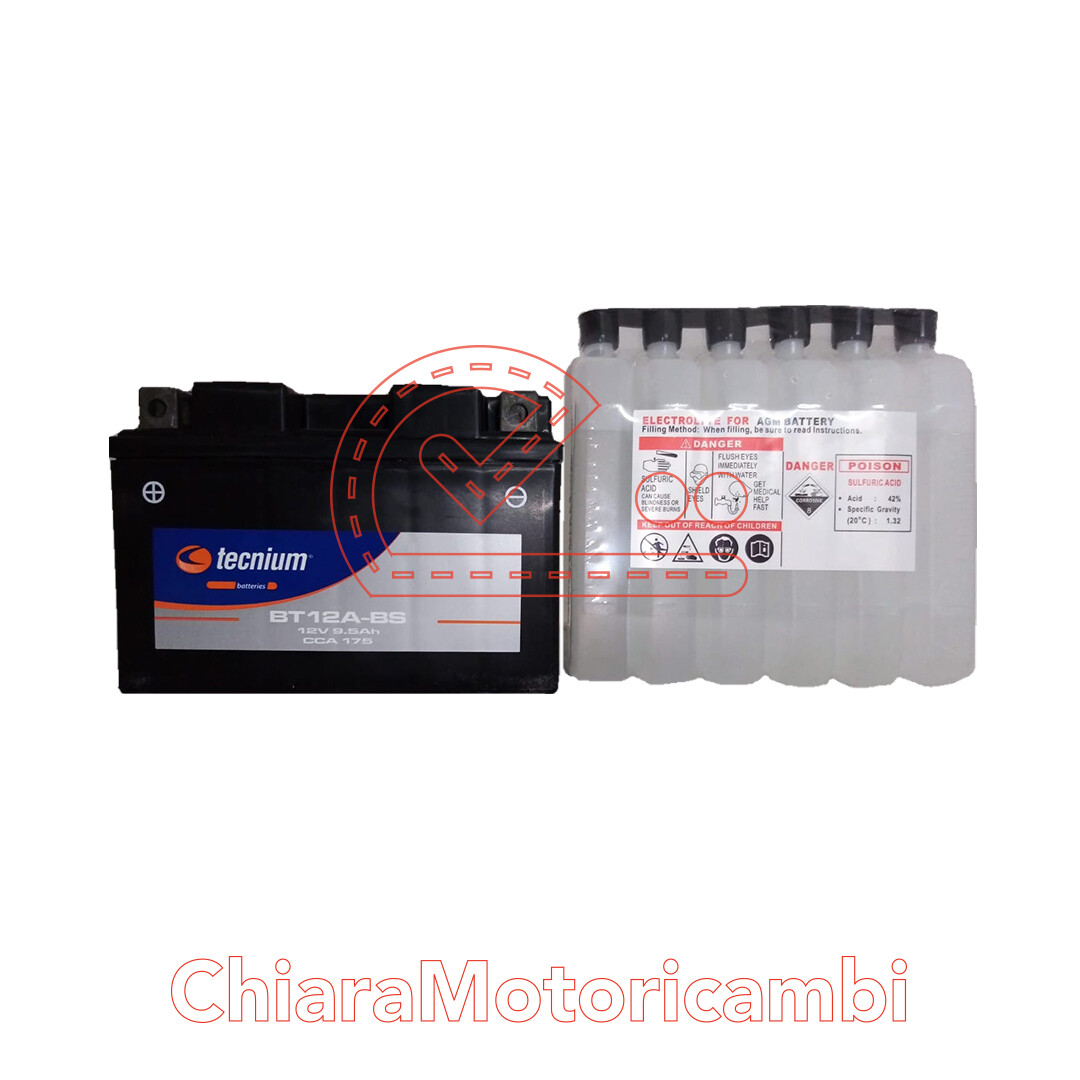 Batería YT12A-BS 12V 10Ah Para KYMCO K-XCT 300i (2012-2015) – MOTORPARTS, Arranque Fiable