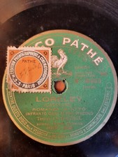 DISCO PATHÈ 80 GIRI LA FANCIULLA DEL WEST - LORELEY  - LO GIUDICE