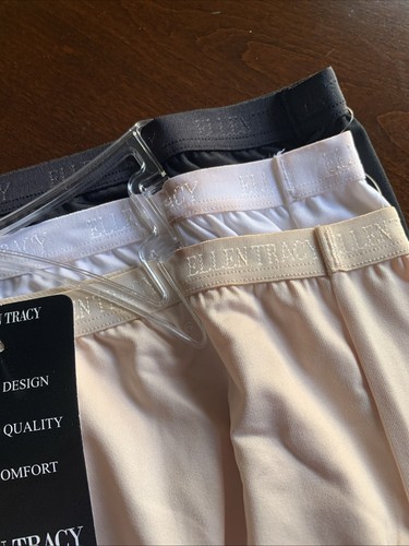 NWT Lot 3 Ellen Tracy Womens Brief Panties 8/XL full-Cut NEW WITH DEFECTS RT $32 - Picture 2 of 3