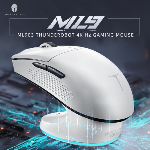 Wireless Gaming Mouse with Dock 26000DPI 650IPS 4KHZ Polling MCU