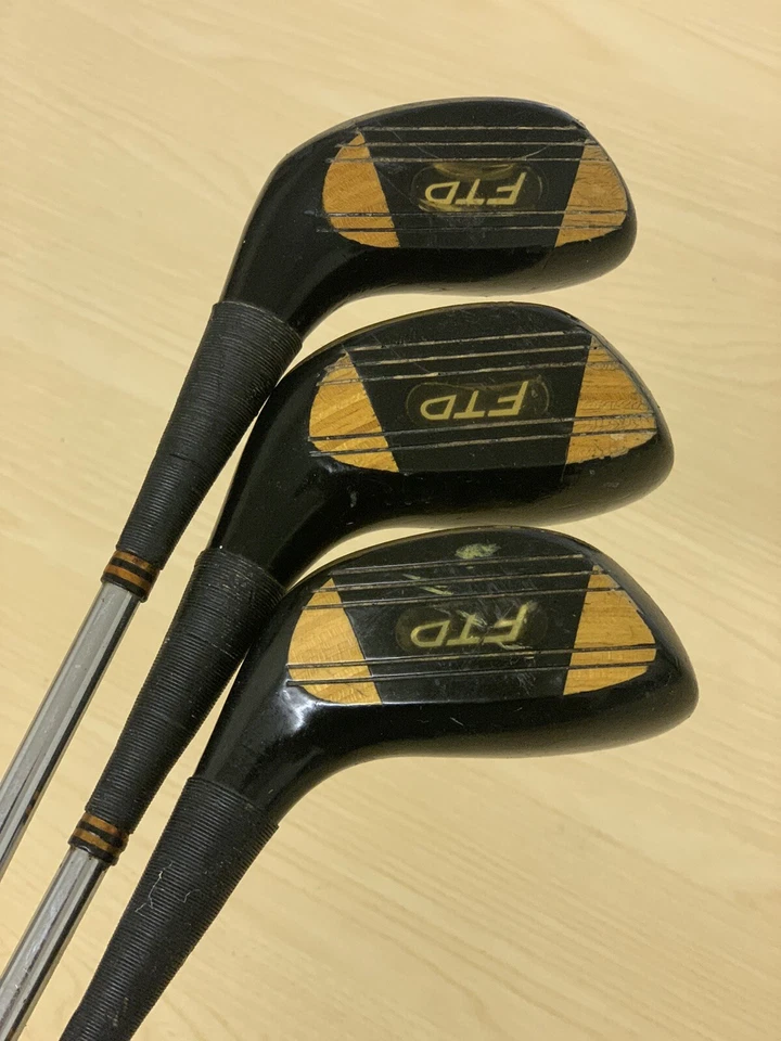 3 x Vintage First Flight Wood Set 3,4,5 / Right Handed - Image 4 of 4