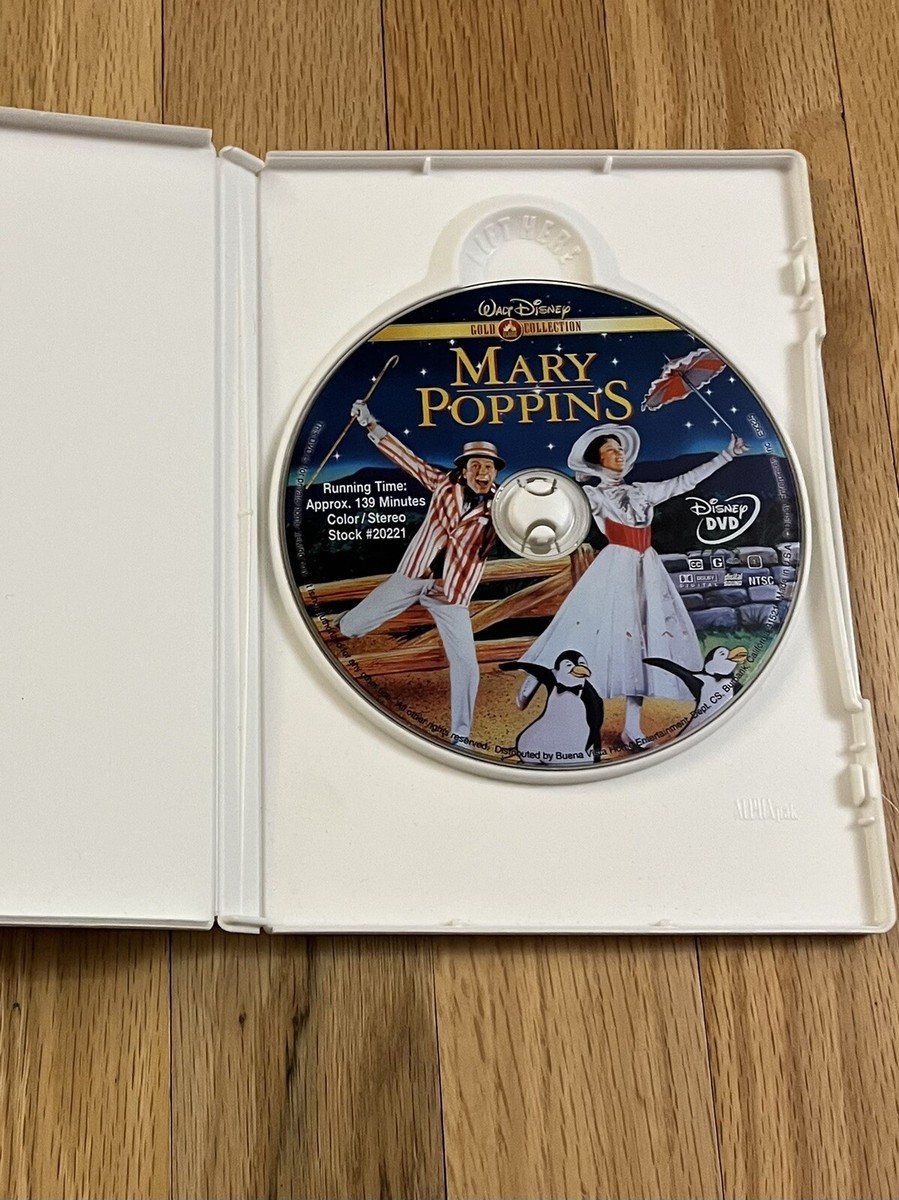 Mary Poppins DVD 1964 Gold Collection Disney 717951009753| eBay