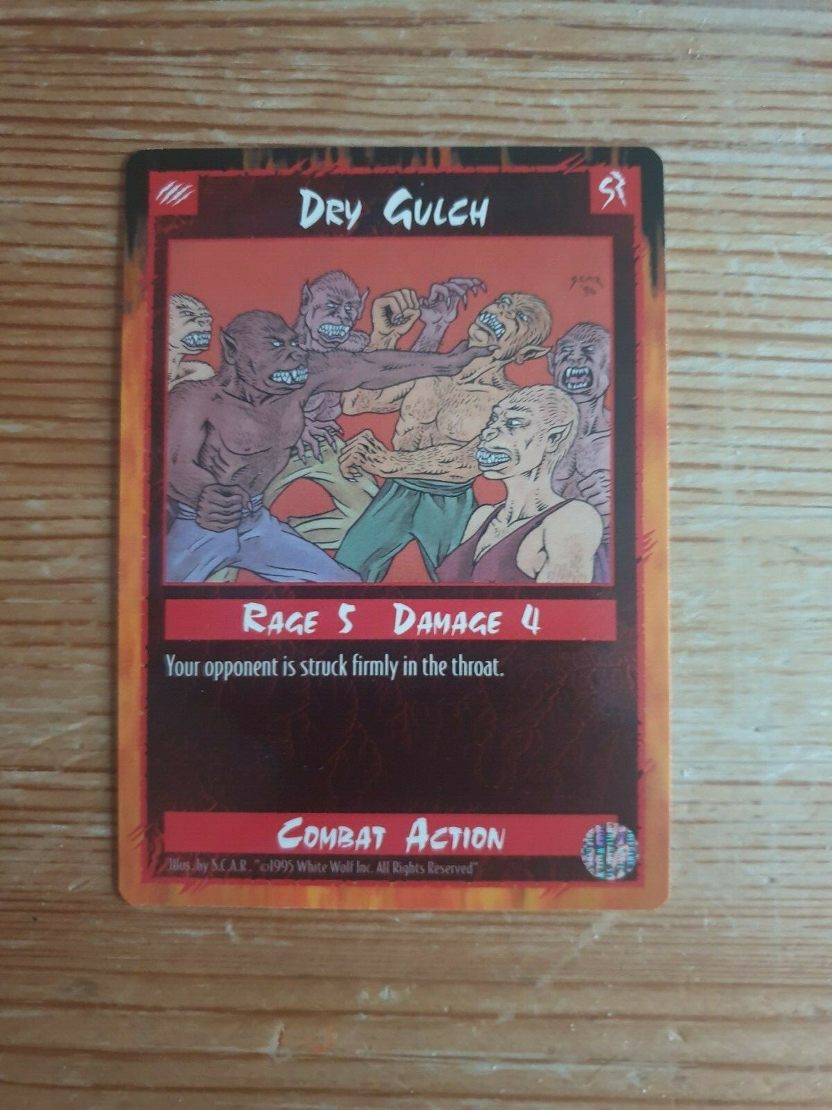 Rage CCG 1st Edition/Limited Combat Singles 1995 Various eBay