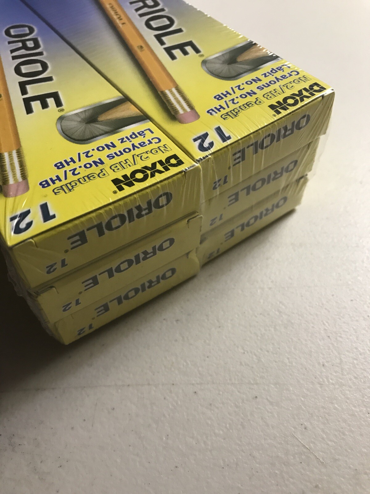 Dixon Oriole No 2 Pencils 6 Packs of 12 12886 NEW IN BOX PRE SHARPENED 72 Total eBay