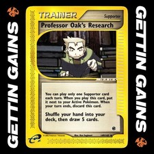Professor Oak's Research - 149/165 - Uncommon - Expedition Base Set - LP on eBay