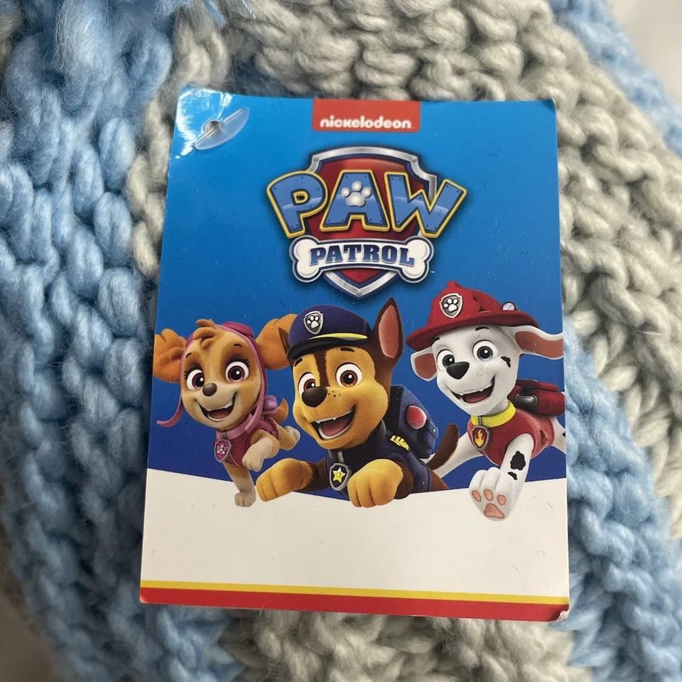 Вязаная шапка-бини Patrol для детей ясельного возраста синяя и серая - Изображение 3 из 4