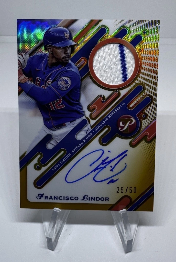 Francisco Lindor Baseball Sports Trading Cards & Accessories 