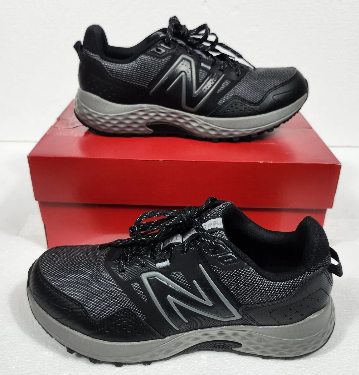 New Balance Men\'s Black and Gray Athletic Shoes T410 size 10 men 11.5 women 410v8 - Joe main image 2