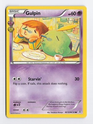 Gulpin RC12/RC32 - Pokemon TCG Generations: Radiant Collection English LP