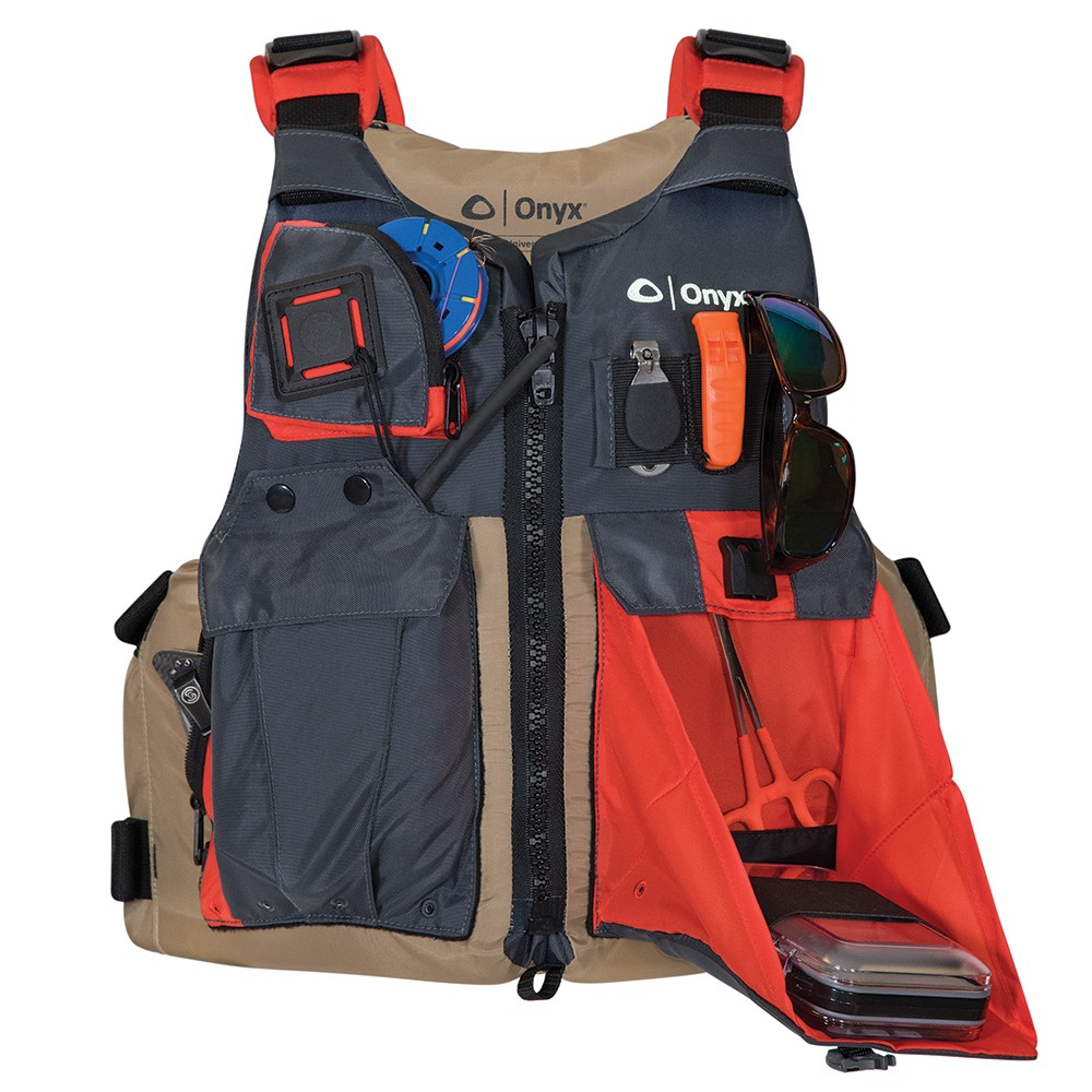 Fishing Vest - Adult Universal - Tan/grey 121700-706-004-17 