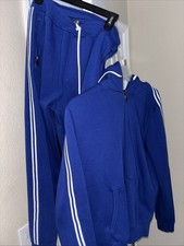 Ralph Lauren Men's Royal Blue Polo Sweatsuit Size Small