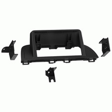 Metra 95-7526B Double DIN Black Stereo Dash Kit for 2014-2018 Mazda 3