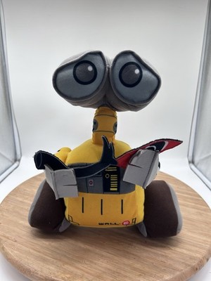 Disney Parks Pixar 12  WALL-E Plush Stuffed Animal Robot Fire Extinguisher Pixar