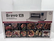 Nuwave Bravo XL 12-in-1 Smart Countertop Air Fryer & Oven 50°-500°F Open Box
