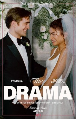 絵画 drama The Drama movie poster (b) - 11 x 17 inches - Zendaya, Robert