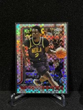 2025-26 TOPPS CHROME BASKETBALL X-FACTOR REFRACTOR HERBERT JONES PELICANS #120