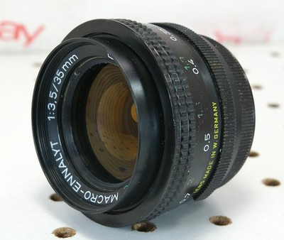 Rare 35mm f3.5 Enna München MC Macro Ennalyt Prime Macro Wide