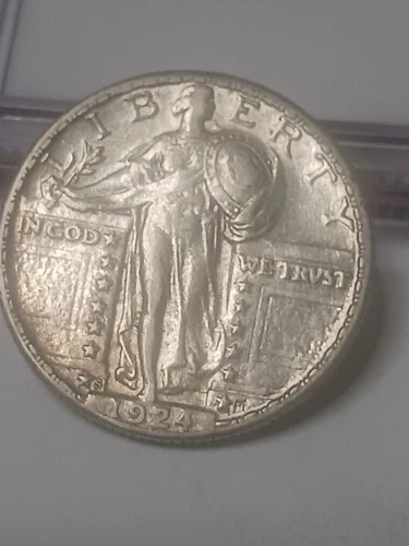 1924 S STANDING LIBERTY QUARTER VERY NICE AU++