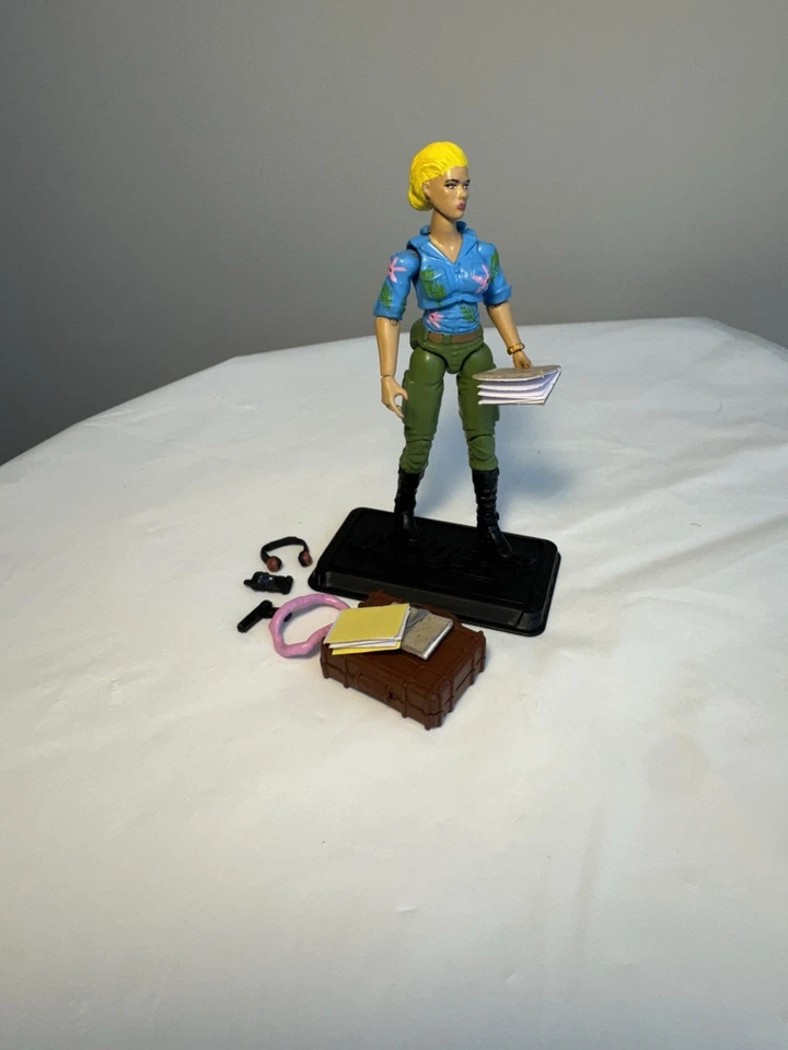 "Risas de cubierta profunda personalizadas GI Joe 25th 50th hembra 1:18 por Barbincito 3,75""" Foto 4 de 4