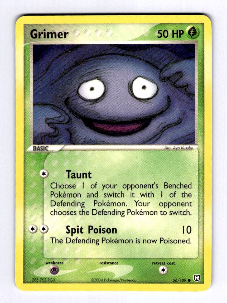 Grimer Team Rocket Returns #56 (2004) Common NM Pokemon