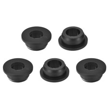 5Pcs Rubber Grommets 1" Drill Hole 5/8" ID Top Hat Hole Plug Grommet