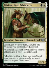 Miriam, Herd Whisperer 0221 Near Mint Outlaws of Thunder Junction MTG Magic