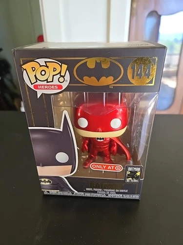 Funko Pop! Vinyl: DC Comics - Batman (Red) (Metallic) - Target (T)...